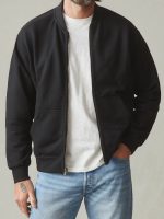 Premium Classic Fleece Bomber Jacket
