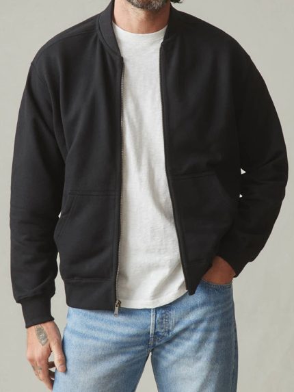 Premium Classic Fleece Bomber Jacket
