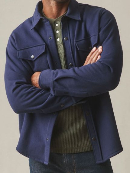 New Premium Unisex Redwood Fleece Overshirt