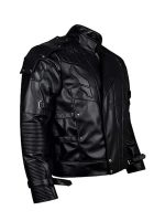 Guardians Of The Galaxy 2 Star Lord Black Leather Jacket - Image 2