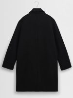 Mens Black Classic Coat