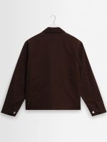 Mens Dark Brown Classic Workwear Jacket