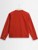 Mens Red Classic Workwear Jacket