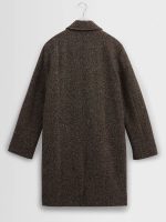 Mens Vintage Design Brown Coat
