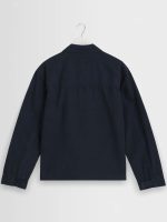 Premium Navy Blue Cotton Jacket