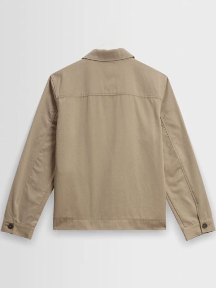 Redefined Beige Cotton Outerwear Jacket
