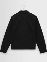 Redefined Black Cotton Outerwear Jacket