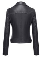 Womens Black Leather Jacket