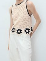 Bachelor Mansion Takeover 2026 Joan Vassos Floral Crochet Top - Image 2