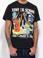 Below Deck Down Under S03 Black Stay in School Tee - Image 2