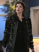 Beyond The Gates 2026 Mariana Novak Faux Fur Panel Coat