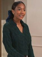 Beyond the Gates 2026 Najah Jackson Green Sweater