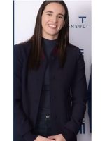 Caitlin Clark FTI Consultant Varsity Blazer