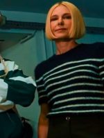 Cash Queens S01 Black & White Striped Sweater