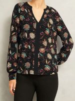 Do You Know Your Place S01 Floral Print Top - Image 2