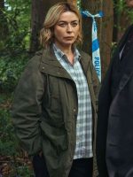 Eve Myles Gone 2026 Green Jacket