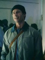 Glen Powell How to Make a Killing 2026 Grey Jacket