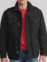 Greys Anatomy S21 Atticus Lincoln Black Jacket - Image 2