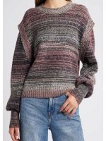 Greys Anatomy S21 Chandra Wilson Purple Knit Sweater - Image 2