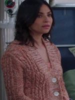 Greys Anatomy S21 Pink Knit Cardigan
