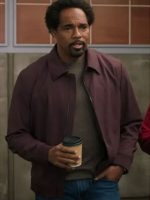 Greys Anatomy S22 Jason George Collared Zip Jacket