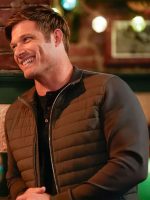 Greys Anatomy Season 21 Atticus Lincoln Quilted Jacket