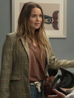 Greys Anatomy Season 21 Jo Wilson Checked Blazer