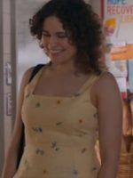 Home And Away 2026 Ally Harris Yellow Embroidered Dress