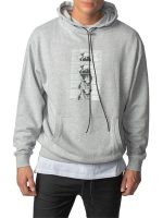 Home and Away 2026 Ethan Browne Grey Graphic Print Hoodie - Image 2
