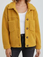 Home and Away 2026 Sophea Pennington Yellow Knit Jacket - Image 2