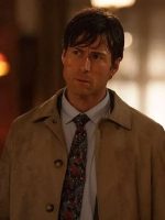 How To Make A Killing 2026 Glen Powell Beige Coat New