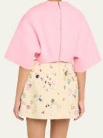 Imperfect Women S01 Kerry Washington Floral Brooch Pink Top - Image 3