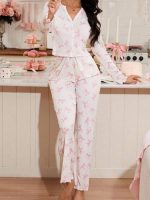 Love Island UK All Stars S03 Jess Harding Bow Pajamas - Image 2