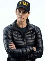 Maggie Bell CIA S01 Missy Peregrym Black Puffer Jacket