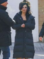 Marisa Abela Back To Black Puffer Coat