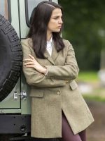 Marisa Abela Industry S03 Wool Coat - Image 2