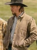 Marshals S01 Kayce Dutton Brown Cotton Jacket