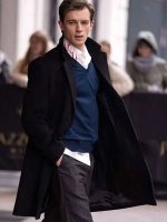 Milan Fashion Week 2026 Jannis Niewöhner Black Coat