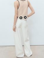 Bachelor Mansion Takeover 2026 Joan Vassos Floral Crochet Top - Image 3