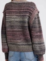 Greys Anatomy S21 Chandra Wilson Purple Knit Sweater - Image 3