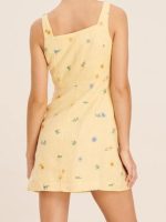 Home And Away 2026 Ally Harris Yellow Embroidered Dress - Image 3