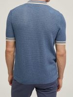 Home and Away 2026 Ryan Brown Blue Knitted Shirt - Image 3