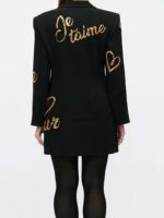 Saturday Night Live S51 Melissa McCarthy Embellished Sequin Blazer Dress - Image 3