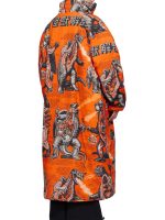 Saturday Night Live S51 Teyana Taylor Orange Coat - Image 3