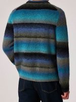 Shrinking S03 Michael Urie Wool Striped Cardigan - Image 3