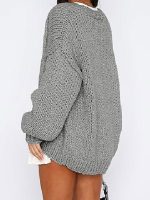 Summer House S09 Lexi Wood Grey Cardigan - Image 3
