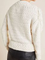 The Traitors US S04 Johnny Weir White Fringe Sweater - Image 3
