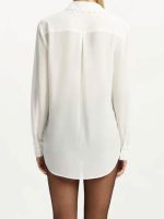 The Young and the Restless 2026 Cait Fairbanks White Ruffle Shirt - Image 3