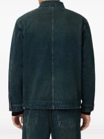 The Young and the Restless 2026 Lucas Adams Teal Green Denim Shirt Jacket - Image 3