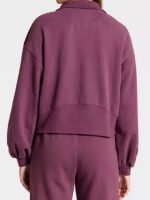 Wild Vacation Rentals S01 Sherry Cola Violet Terry Sweatshirt - Image 3